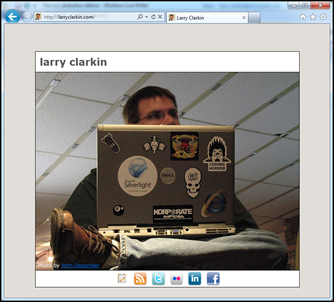 Screen Shot of larryclarkin.com